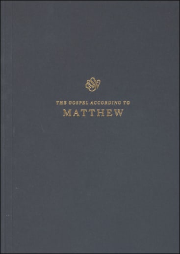 Matthew Scripture Journal (ESV Scripture Journals)