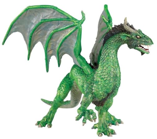 Forest Dragon With Golden Eyes