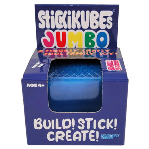 StickiKubes Jumbo - Blue (1 piece)