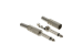 1/4 inch Mono Male Metal Housing with Spring Strain Release
