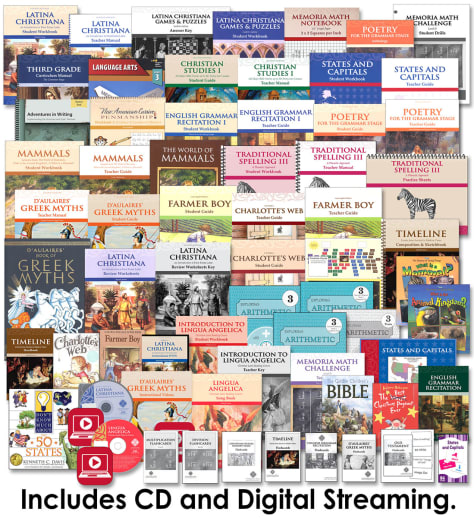 Memoria Press Curriculum 3rd Grade Package