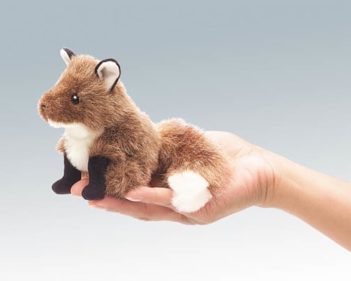 Mini Fox Finger Puppet