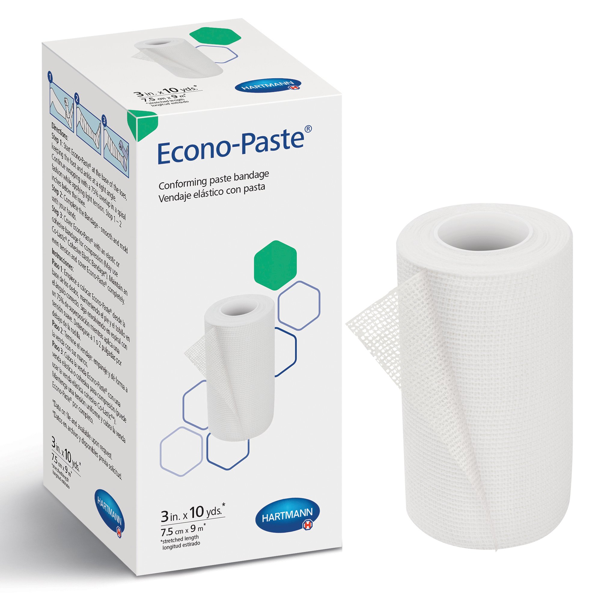 Econo-Paste Unna Boot, 3 Inch x 10 Yard MK 418662