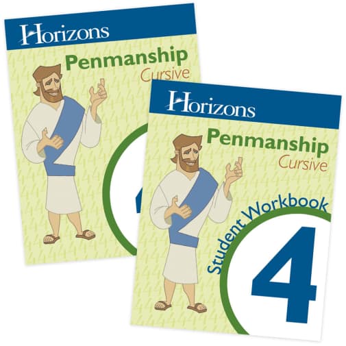 Horizons Penmanship Grade 4 Set
