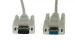 DB9 Male to Female Serial Extension Cable, 10ft, Beige