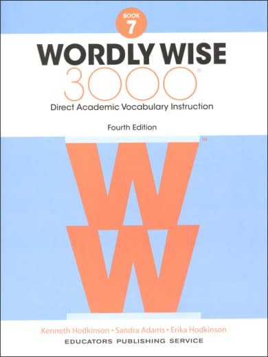 Wordly Wise 3000 Book 7, 4th Edition