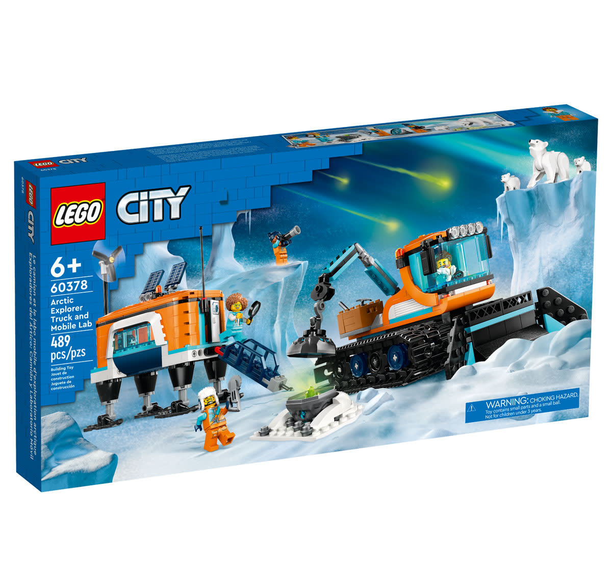 LEGO City Exploration Arctic Explorer Truck and Mobile Lab (60378)