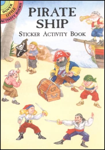 Pirate Ship Small Format Sticker Activity Book