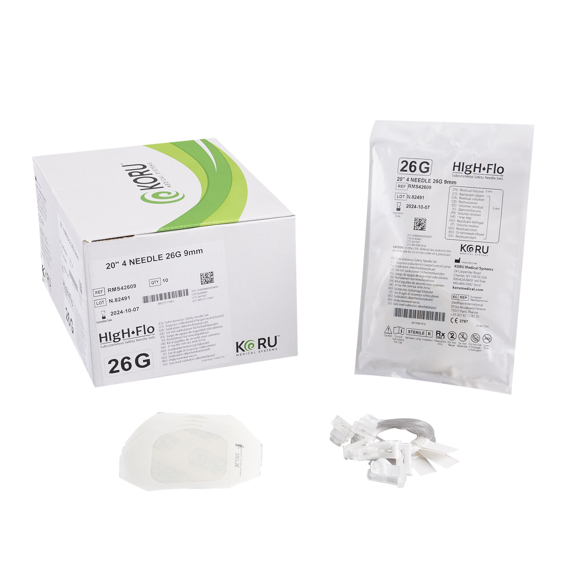 HIgH-Flo4 Sub-Q Infusion Set MK 879668
