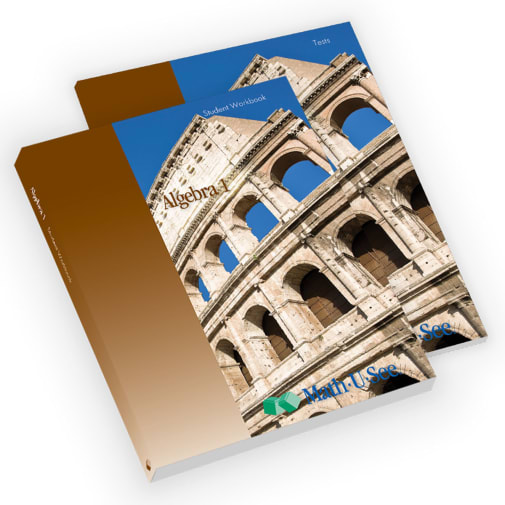 Math-U-See Algebra 1 Legacy Edition Student Workbook and Tests