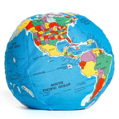 Hugg-A-Planet Classic Political Earth 12" dia