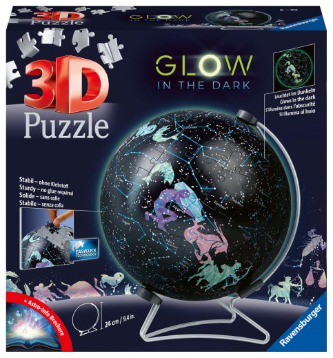 Ravensburger Glow in the Dark Star Globe 3D Puzzle (180 piece)