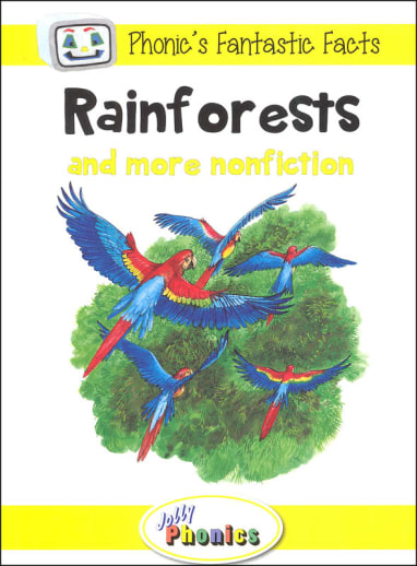 Jolly Phonics Decodable Readers Level 2 Phonic's Fantastic Facts - Rainforests and more nonfiction