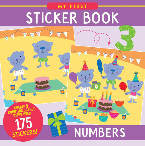 My First Sticker Book - Numbers