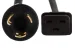 AC Power Cord, C19 to L6-20P, 12 AWG, 15ft