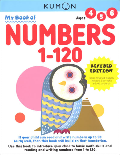 My Book of Numbers 1-120