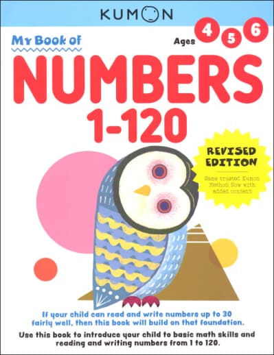 Kumon My Book of Numbers 1-120