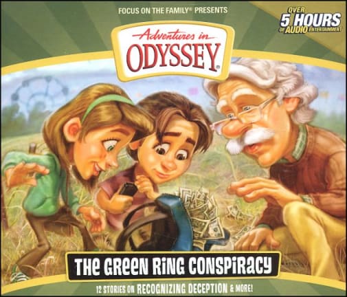 Adventures in Odyssey #53 CD/Green Ring Conspiracy