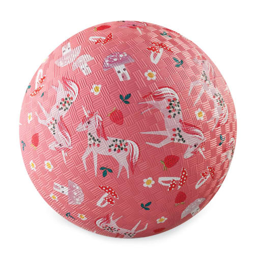 Crocodile Creek Unicorn Garden Playground Ball - 5 inch