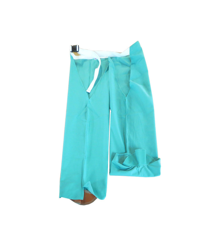 Attached Hip Leggings: 11 oz. Green FR Cotton, , large image number 0