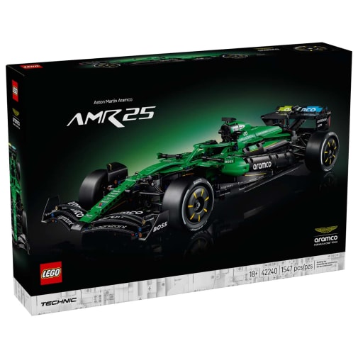 LEGO Technic Aston Martin Aramco AMR25 F1 Car (42240)
