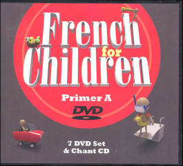 Learning French Dvd French for Children Primer A DVD & CD Set