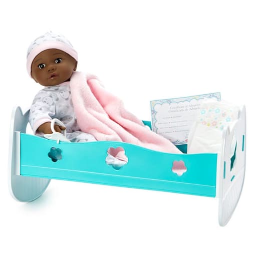 Madame Alexander Adoption Day Baby Girl/Dark Skin/Brown Eyes (14")