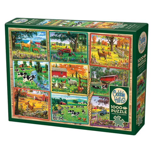 Cobble Hill Postcards from the Farm Puzzle (1000 piece)