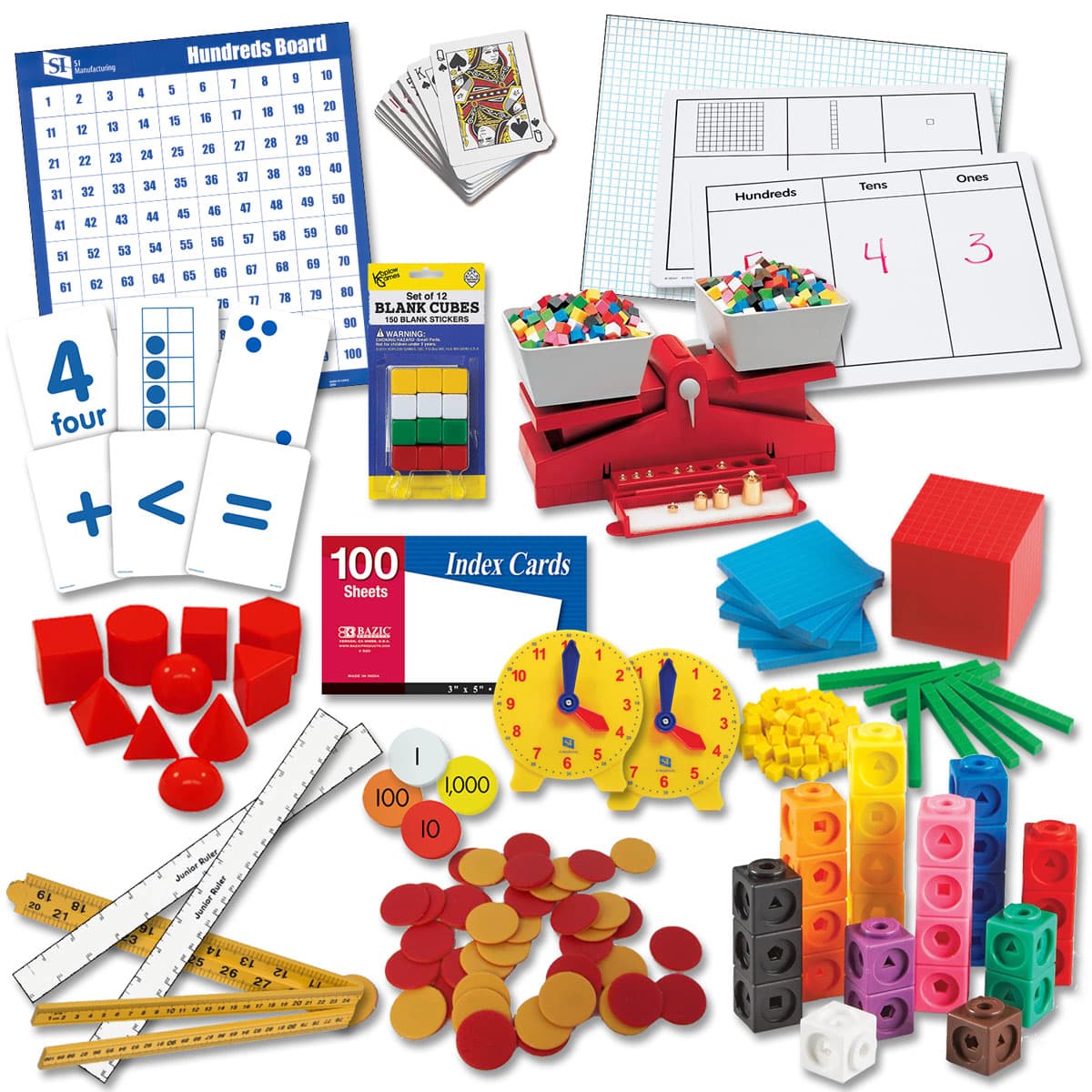 Primary Math Standards Edition Level 2 Manipulatives Package