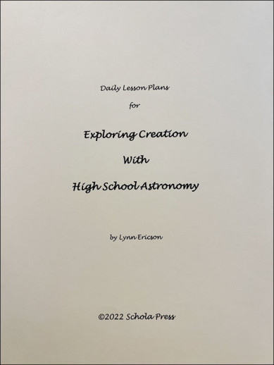 Daily Lesson Plans for High School Astronomy