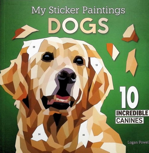 My Sticker Paintings: Dogs