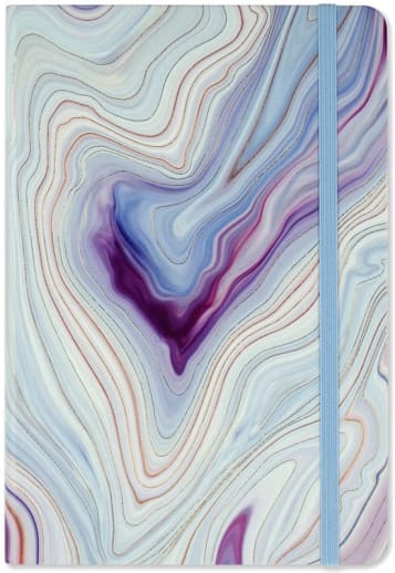 Blue Agate A5 Dot Matrix Notebook (Essentials Designer)