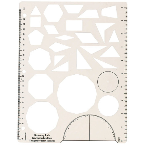 Geometry Drawing Template