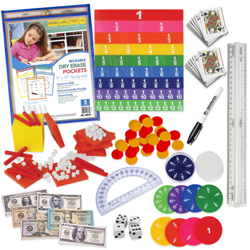 Fifth Grade Math with Confidence Manipulative Set