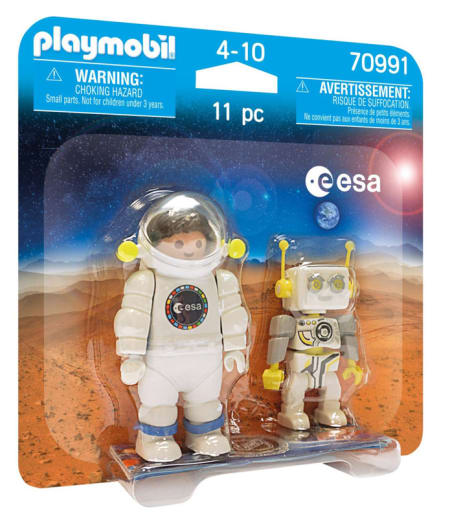 Playmobil DuoPack ESA Astronaut and ROBert