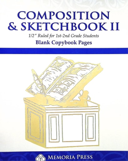 Composition & Sketchbook ll Blank Copybook Pages