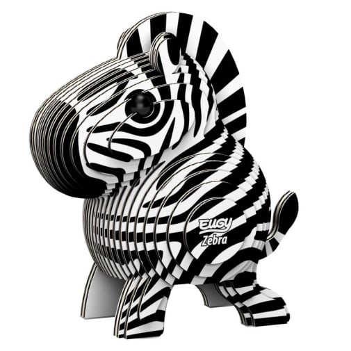Eugy 3D Zebra Dodoland Model