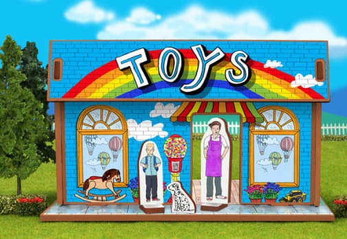 Toy Shop Playset and Characters (Happy Place Collection)