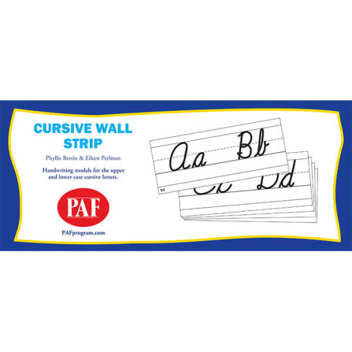 Cursive Wall Strip
