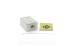 RJ45 Single Port Cat6 Surface Mount Jack, White, Punch-down