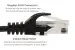 Cat6 Ethernet Patch Cable, Snagless, UTP, 7 ft, Black