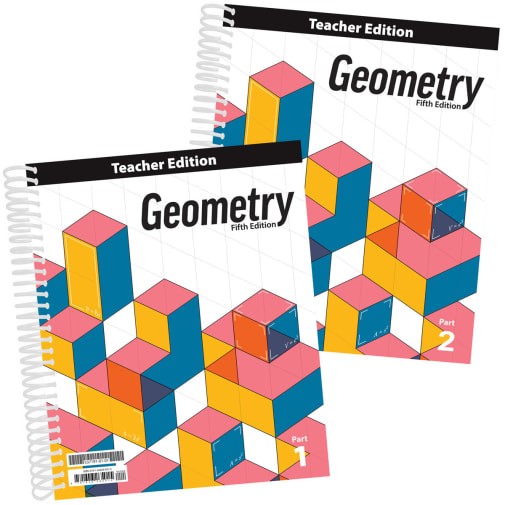 BJU Press Geometry Teacher's Edition 5th Edition