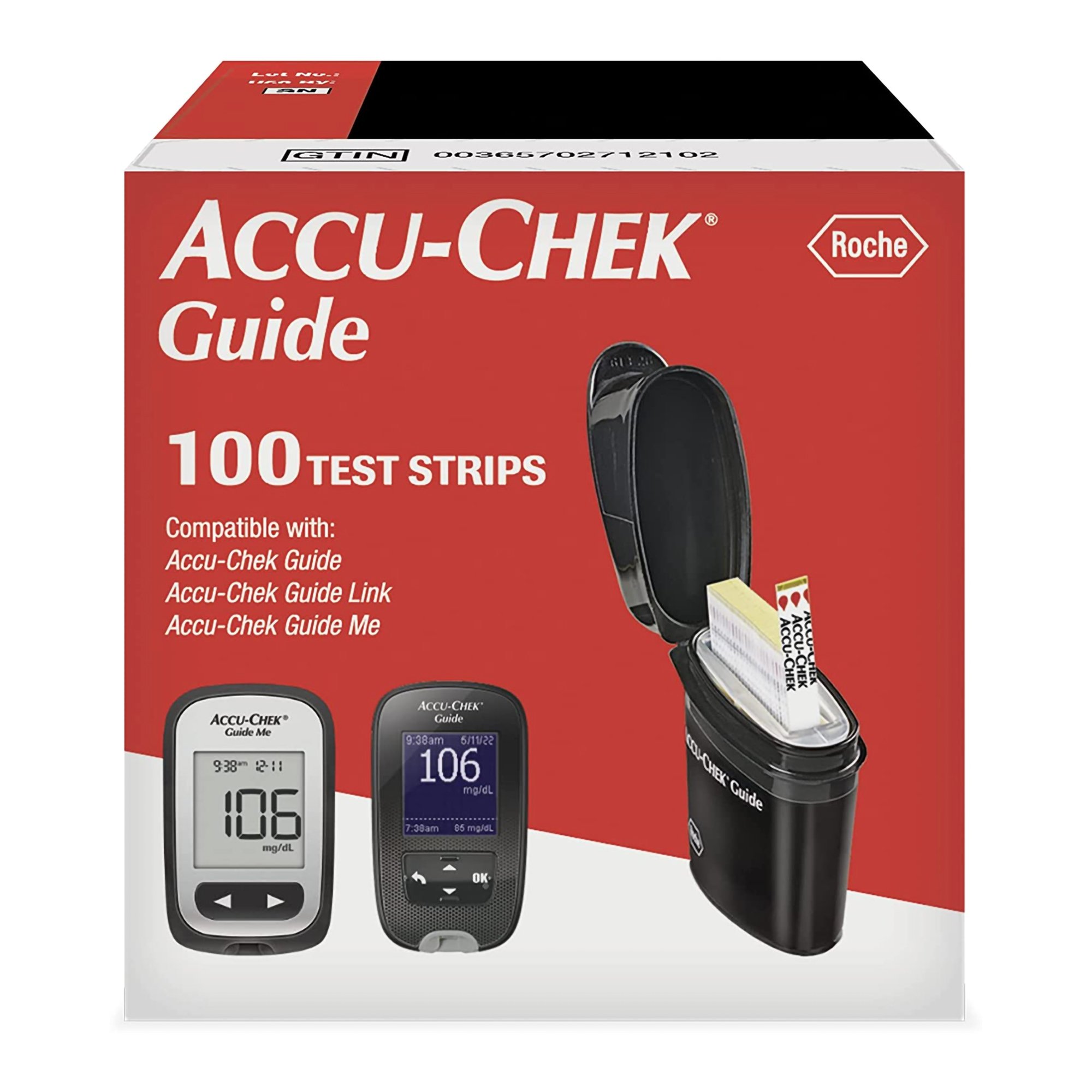 Accu-Chek Guide Blood Glucose Test Strips MK 1148721