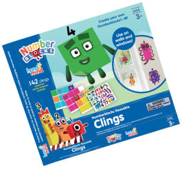 Numberblocks Reusable Clings