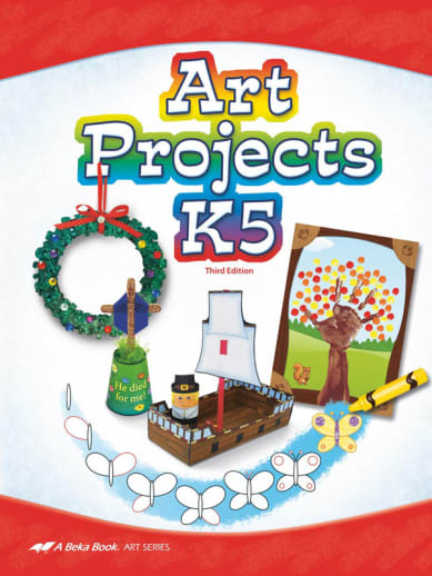 Abeka Art Projects K5 Bound Book