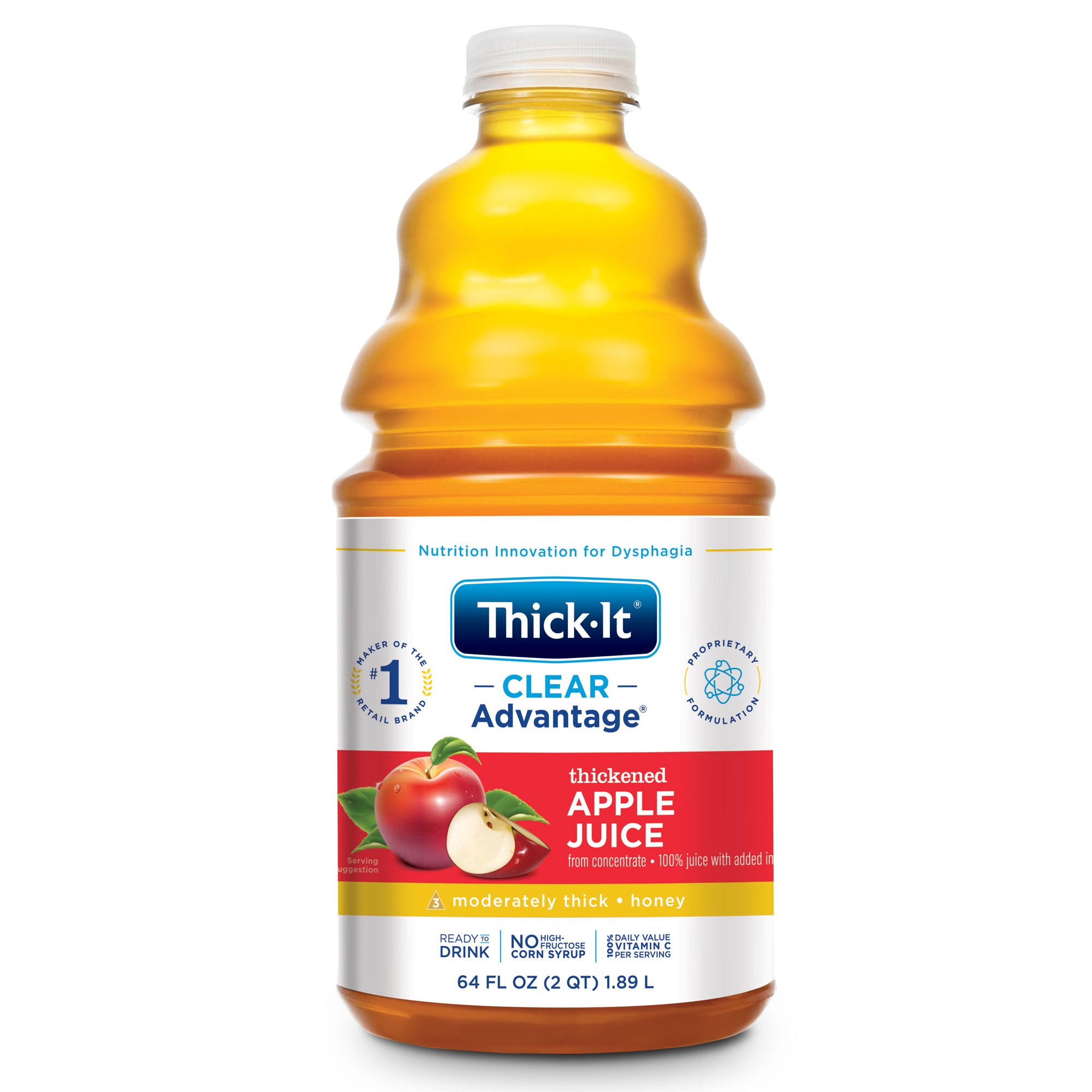 Thick-It Clear Advantage Honey Consistency Thickened Beverage, 64-ounce Bottle MK 742228