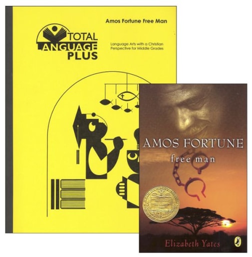 Amos Fortune, Free Man: Total Language Plus Study Guide and Book