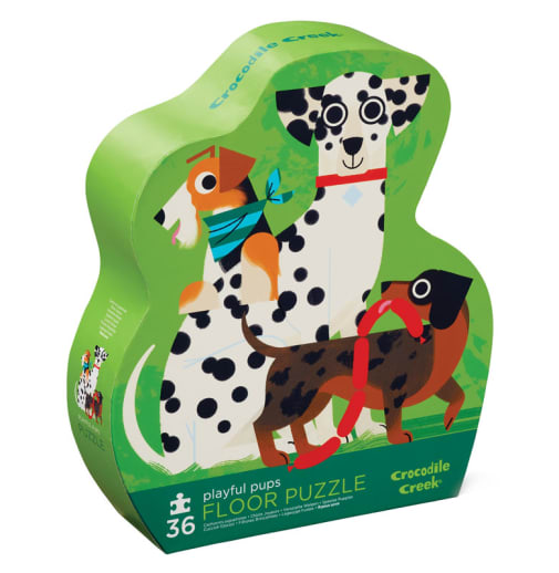 Playful Pups Floor Puzzle (36 pieces)