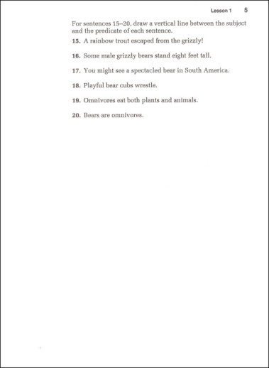 Grammar & Writing 4 Student Softcover Consumable Textbook