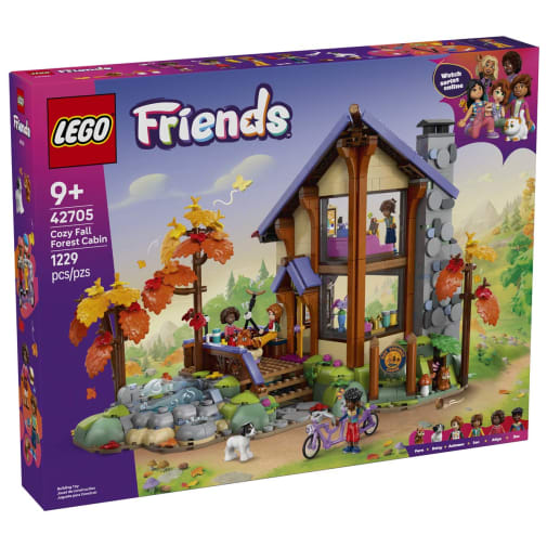 LEGO Friends Cozy Fall Forest Cabin (42705)